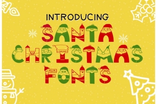 Santa Christmas s Font Download