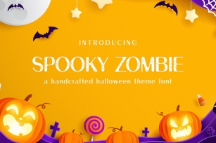Spooky Zombie Display Font Download