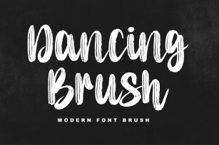 Dancing Brush Font Download