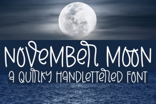 November Moon Font Download