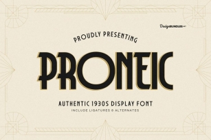 Proneic Font Download