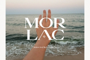 Morlac - Modern Serif Font Download