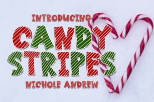 Candy Stripes Font Download