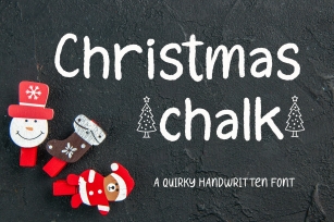 Christmas Chalk Font Download