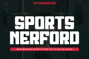 Sports Nerford Font Download