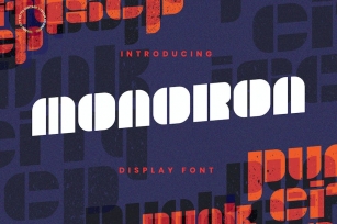 Monoron - Modern Font Font Download