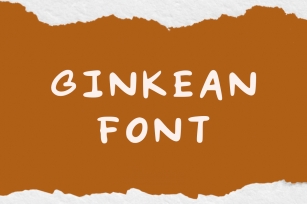 Ginkean Font Download