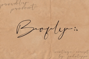 Bofly Font Download