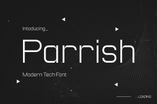Parrish - Modern Font Font Download