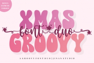 Xmas Groovy Duo Font Download