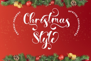 Christmas Style Font Download