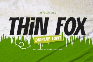 Thin Fox Font Download