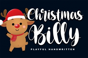Christmas Billy - Font Download