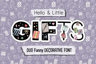 Hello & Little Gifts Duo Decorative s Font Download
