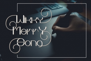 Wikky Merry Song Font Download