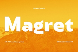Magret Display Font Font Download