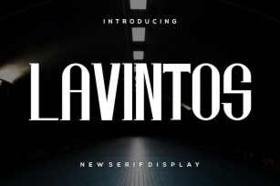 LAVINTOS Font Download