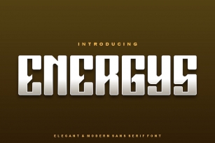 Energys Font Font Download