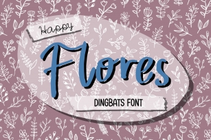 Happy Flores Font Download
