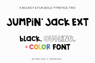 Jumpin' Jack Extended Font Download