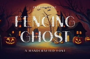 Fencing Ghost Handcrafted Font Download