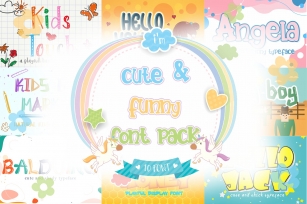 Cute and Funny Pack Font Download