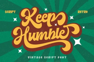 Keep Humble Font Download