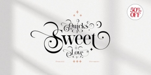 Quicks Sweet Love Font Download