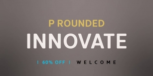 Innovate P Rounded Font Download