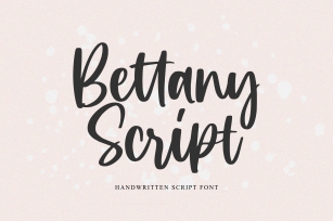 Bettany Scrip Font Download