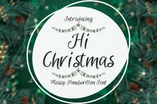 Hi Christmas Font Download