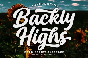 Backly Highs Font Download