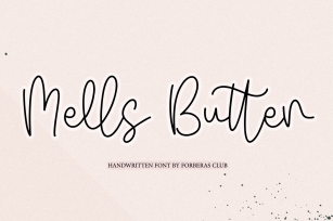 Mells Butter Font Download