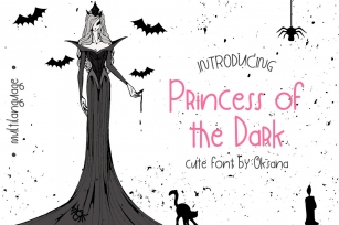 Princess of the Dark Font Download