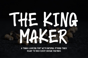 The King Maker Font Download
