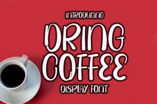 Dring Coffee Font Download