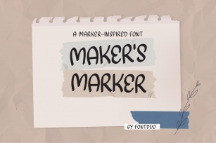 Maker's Marker Font Download