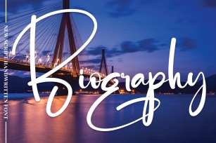 Biography Font Download