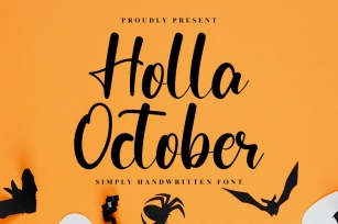 Holla October Font Download
