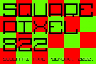 Square Pixel 822 Font Download