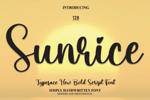 Sunrice Font Download