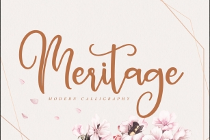Meritage Font Download