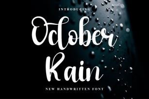October Rain Font Download