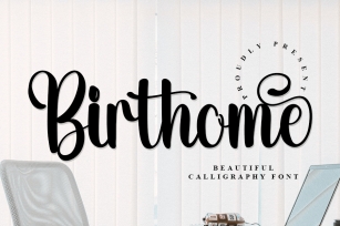 Birthome Font Download