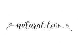 Natural Love Font Download