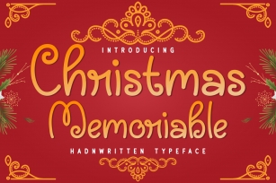 Christmas Memorable Font Download