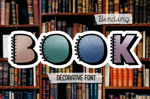 Book Binding Font Download