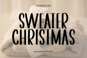 Sweater Christmas Font Download