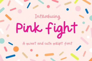 Pink Fight Font Download
