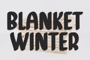 Blanket Winter Font Download